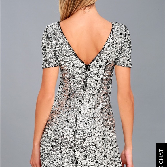Lulu’s Sequin Party Dress 🌟 - Picture 4 of 4
